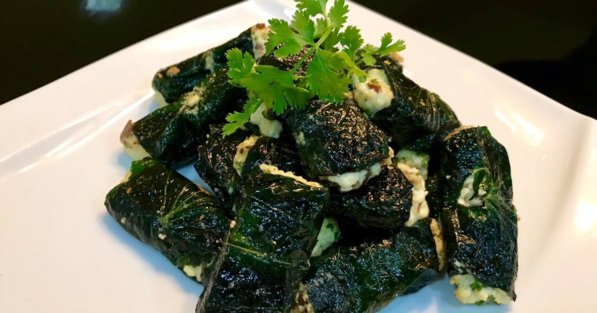 Chả lá lốt chay