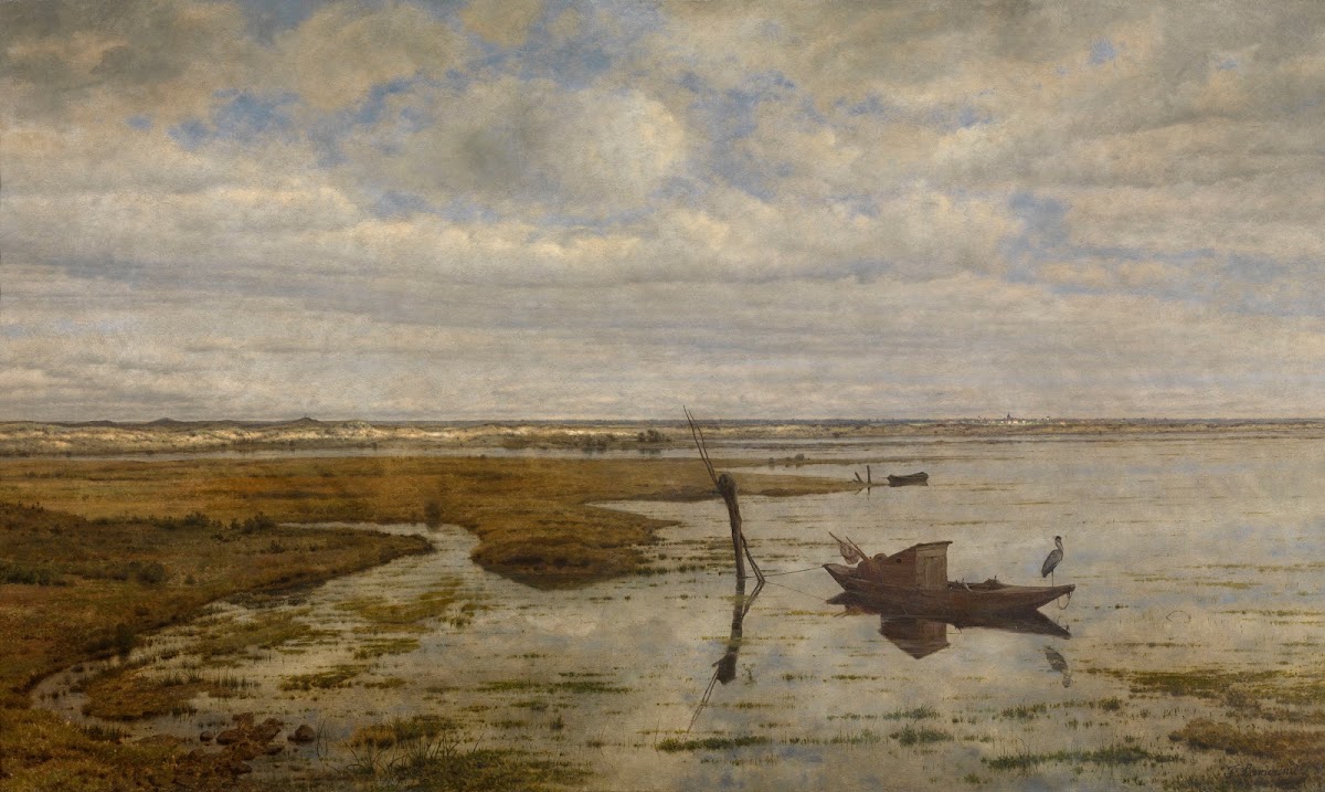 Marsh near Putte 1882