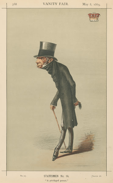 Politicians  A privileged person Earl Grey May 8 1869 1869