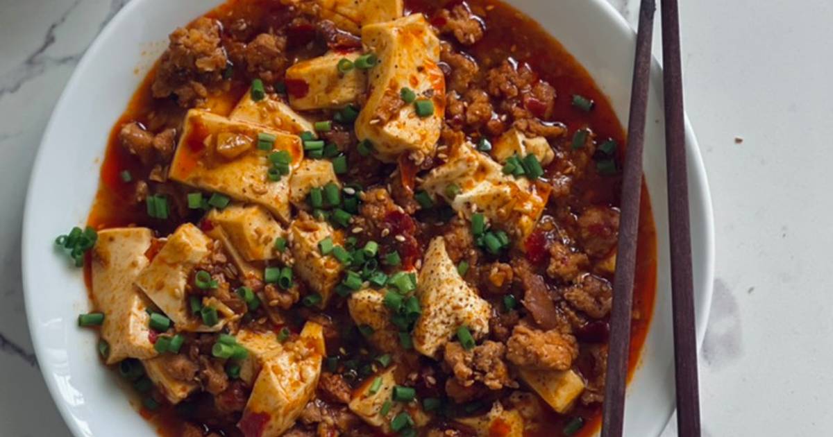 Tuna mapo tofu - Đậu hũ Tứ Xuyên cá ngừ