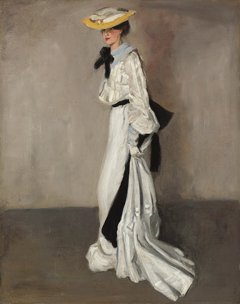 The Woman In White circa 1900
