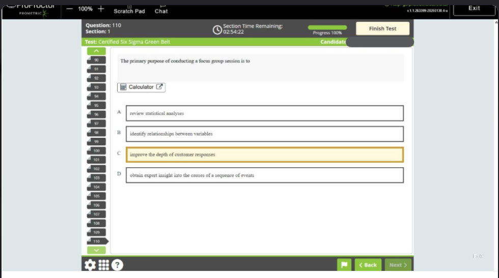 Six Sigma Green Belt