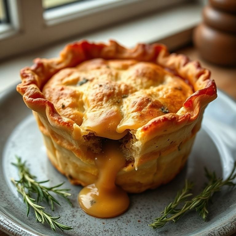 Traditional Scotch Pie Recipe with Flaky Pastry Crust Bliss (Easy Homemade) finished