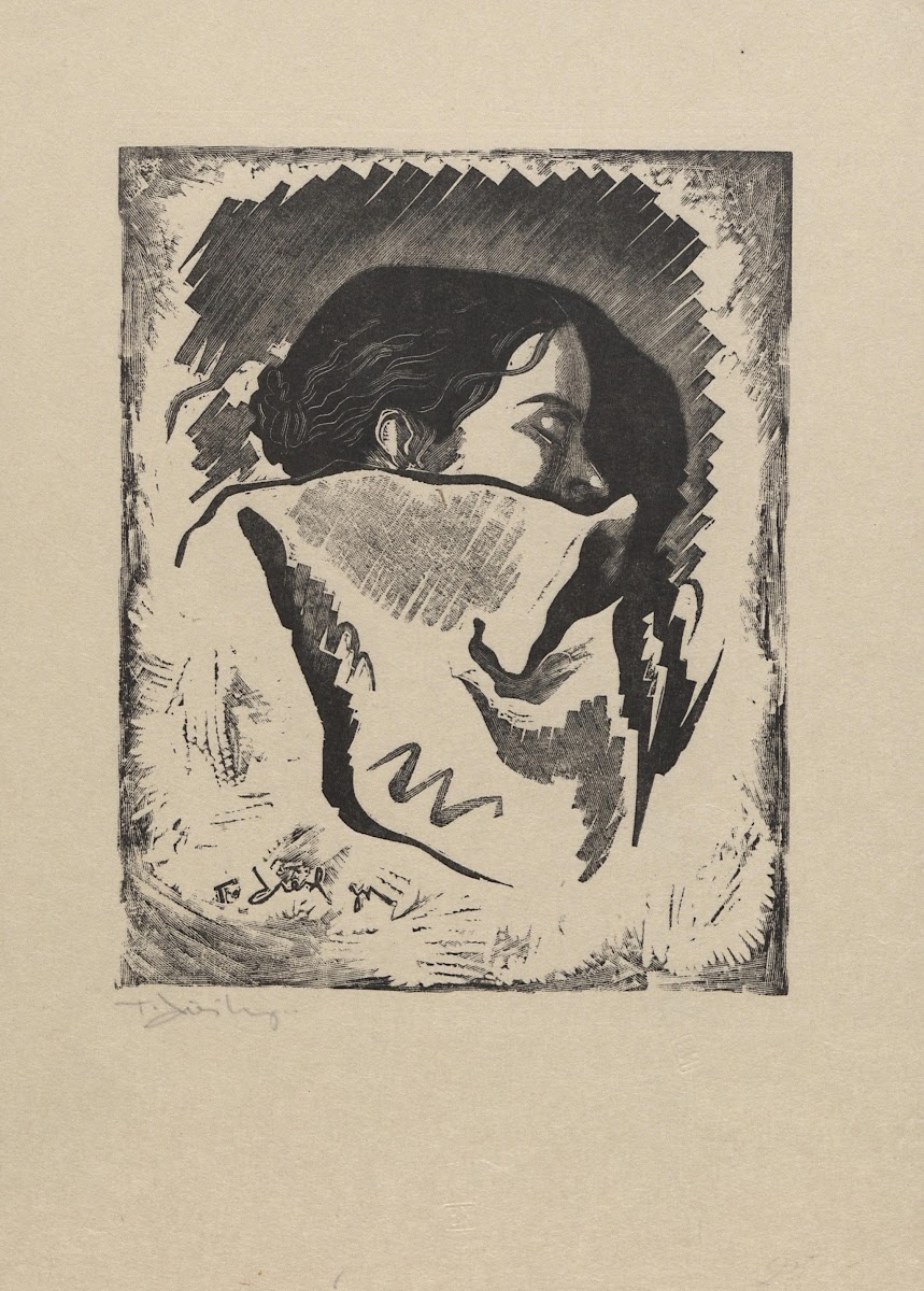Portret Zofii Cieślewskiej 1935