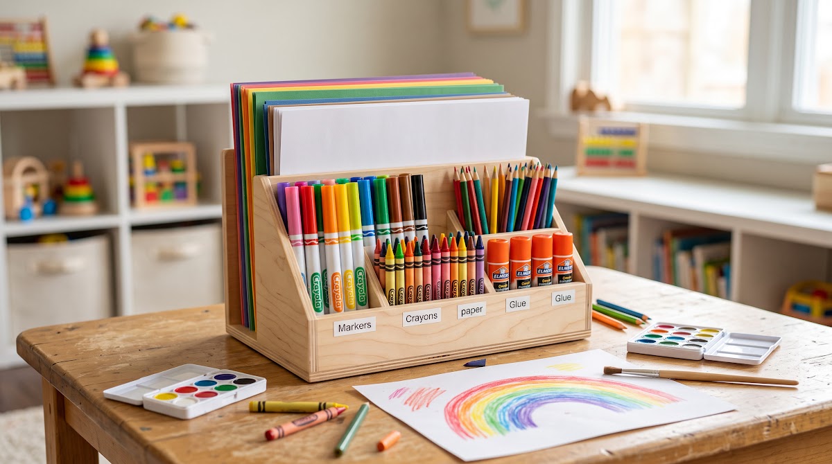 Best Art Supply Organizers for Kids (2026) - BEST COMPACT — IN CONTEXT