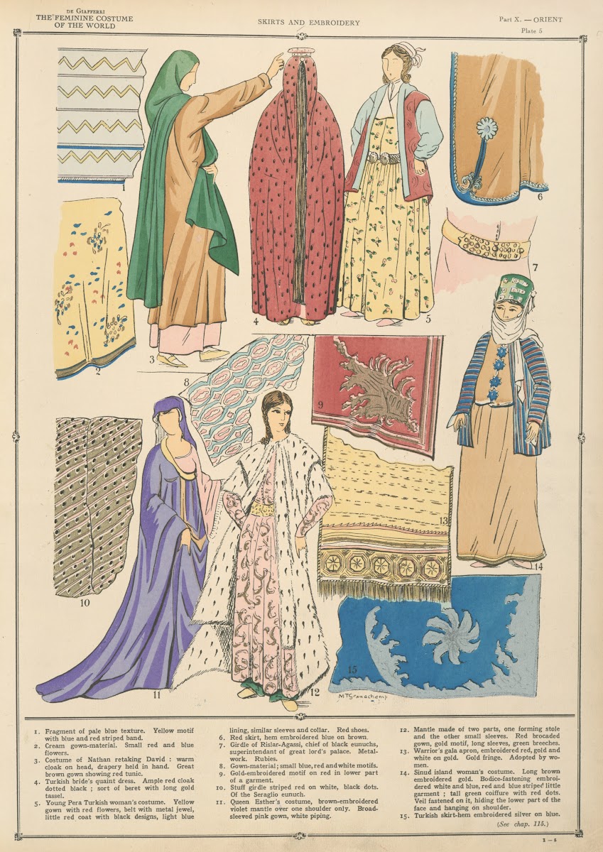 Orient  Skirts  embroidery 1926 1927