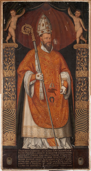 Portrait Of Franciszek KrasińSki 15251577 Bishop Of KrakóW 1847