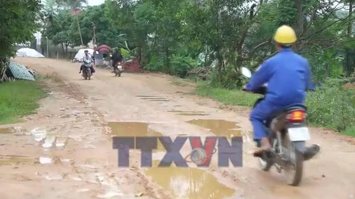 Nghệ An: Tuyến đường trăm tỷ dở dang sau hơn 15 năm - Báo VietnamPlus
