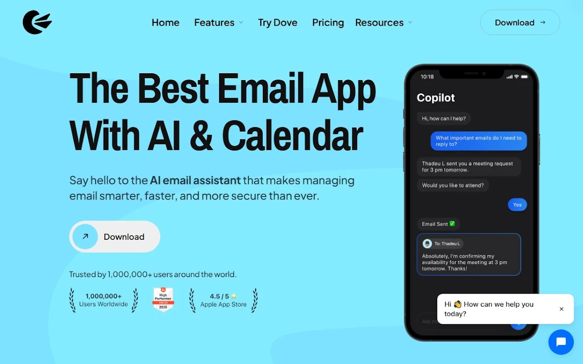 Captura de Canary Mail
