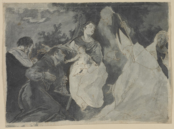 Madonna and Child with Saints 1700s