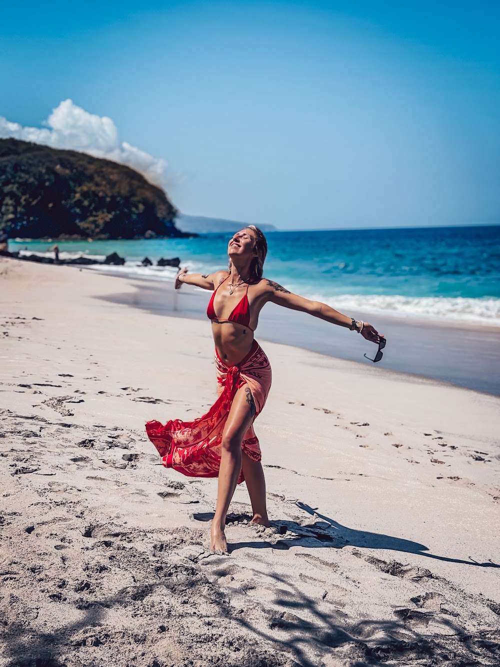 Plaża wschodniego Bali