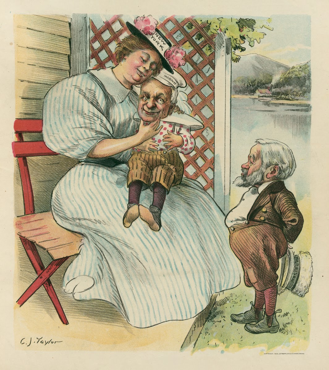 She has a presidential pet of her own 1895