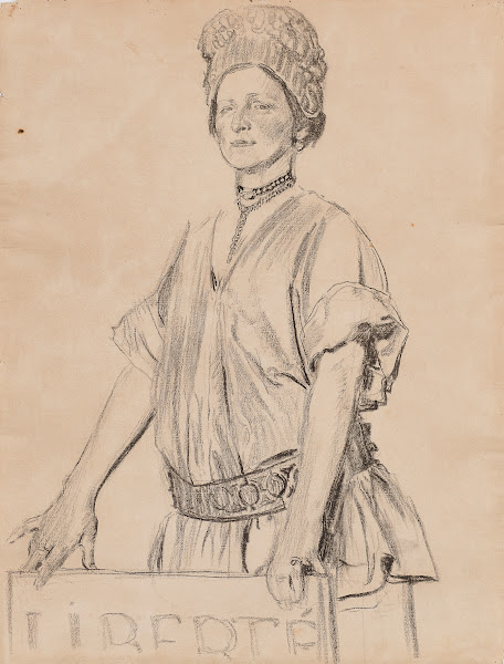 Liberté The Personification of Freedom 1915 1918