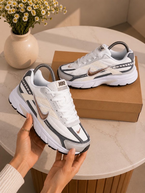 Nike Initiator Blanco Bronce 2