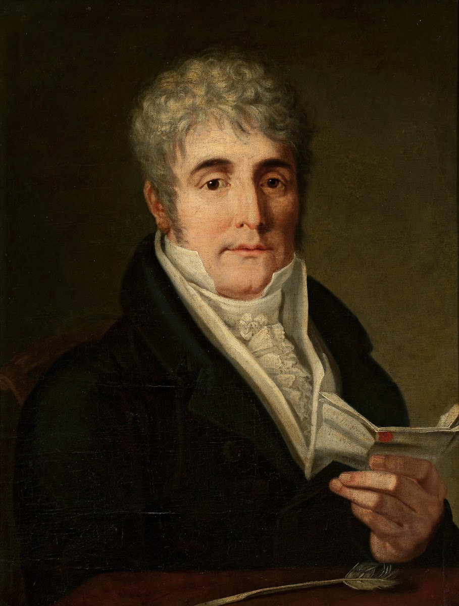 Portrait of Michał Hube 1820