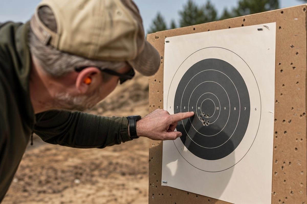 rifle scope zero distance confirmation at 100 yards