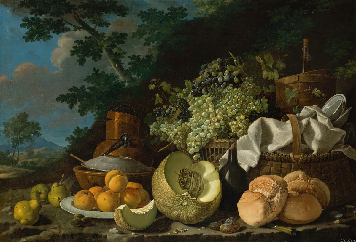The Afternoon Meal La Merienda ca 1772