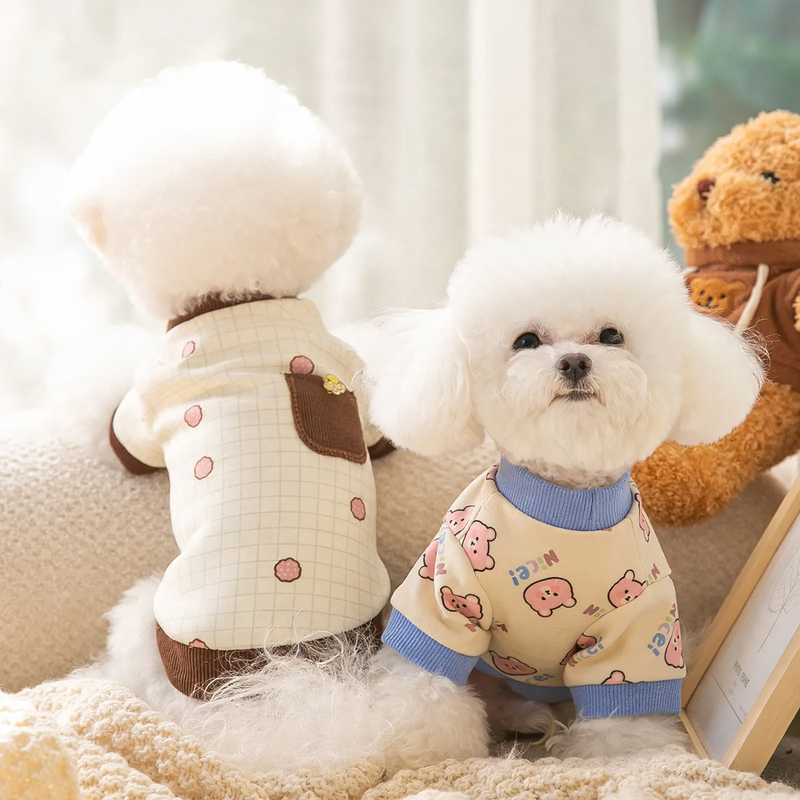 Two-legged onesie for pets, fleece