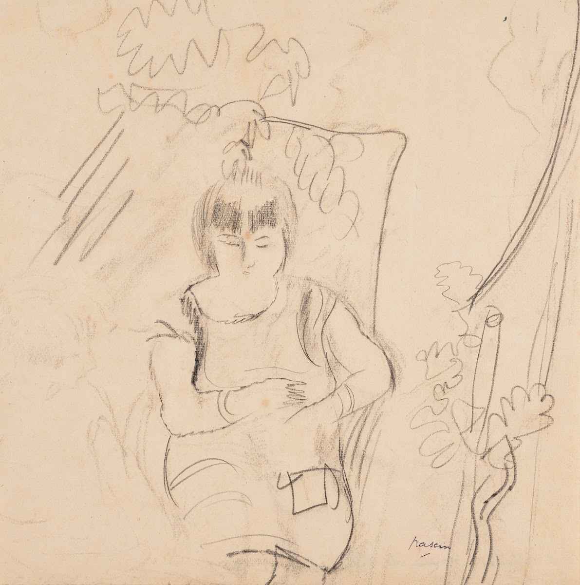 Femme au fauteuil 1927