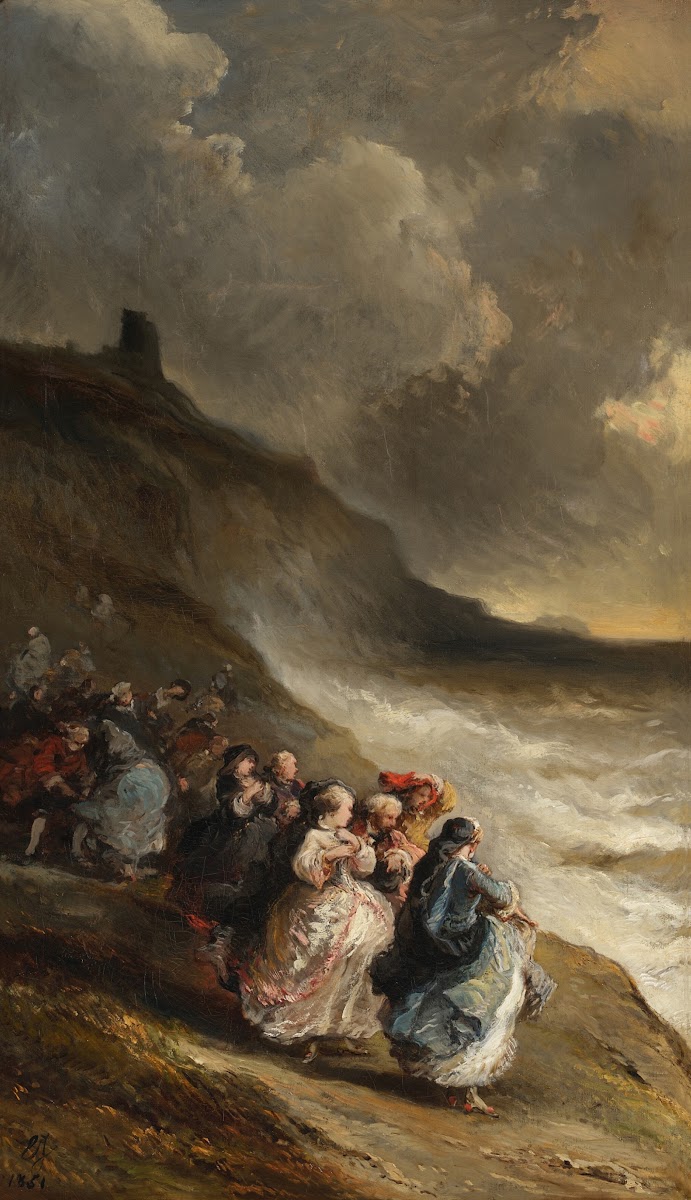 Elegant Figures by Rough Seas 1851