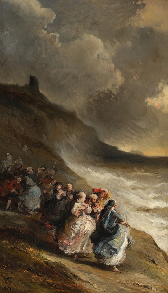 Elegant Figures by Rough Seas 1851