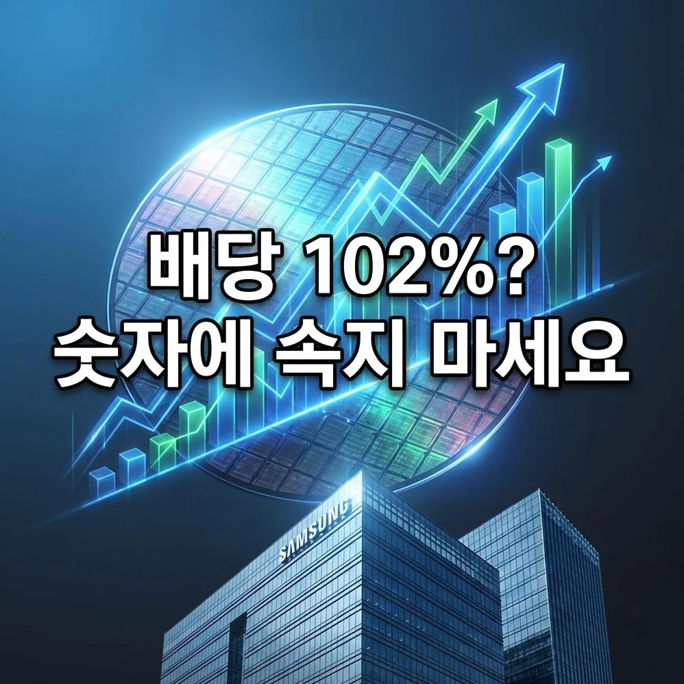 삼성전자 102% 배당의 함정? 지금 안 팔면 후회할 수도 있는 3가지 이유