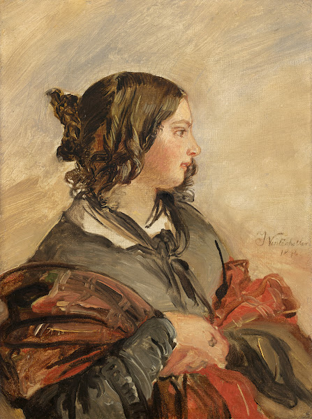 Portrait of the Young QueenVictoria 1843