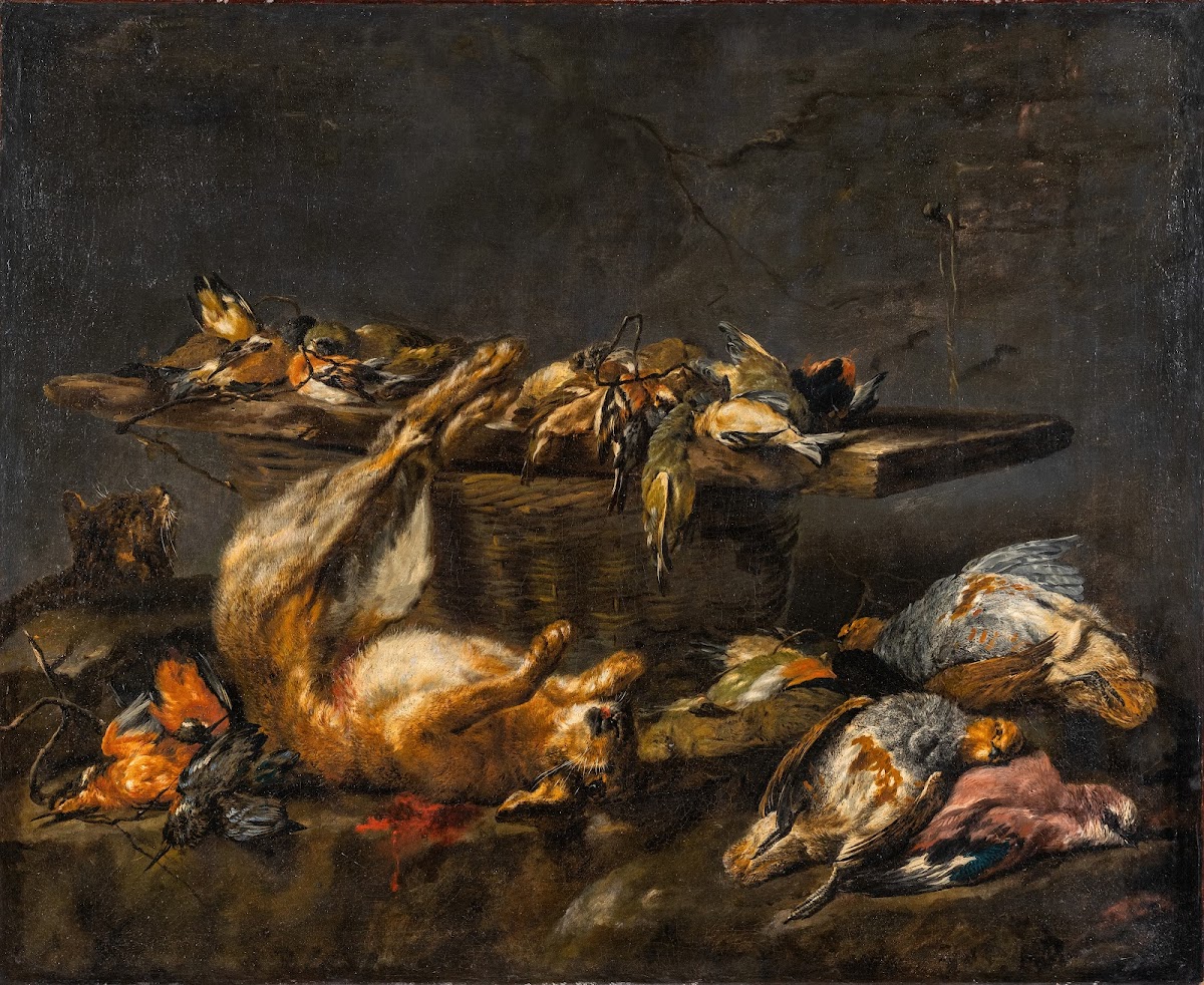 Hunting Still Life 1600s