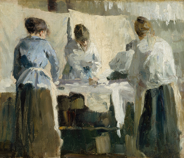 French Women Ironing 1889