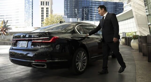 Luxury car service near BC Place managing VIP transport from Loden Hotel Vancouver