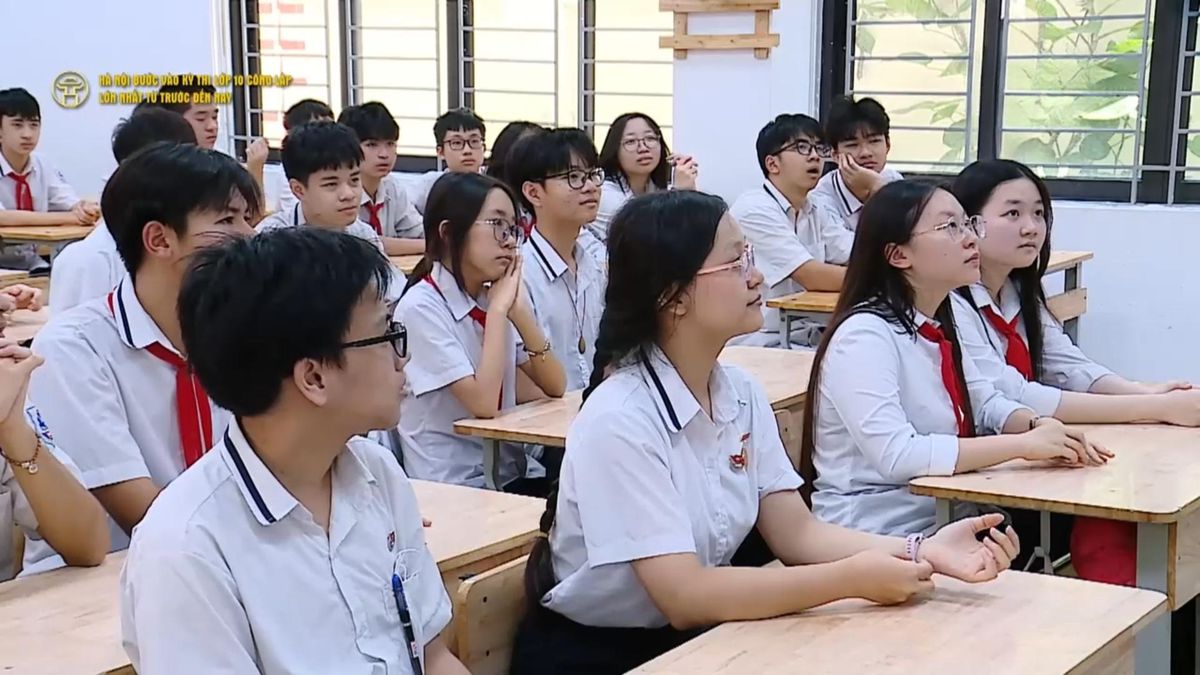 Tự tin bước vào Kỳ thi tuyển sinh lớp 10 công lập - Đài Phát thanh và truyền hình Hà Nội