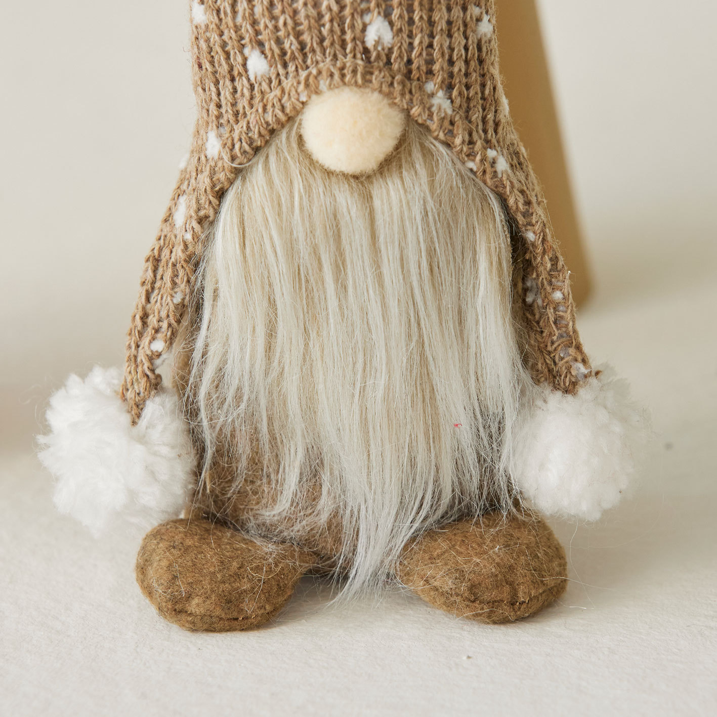 Scandinavian gnome with knitted hat