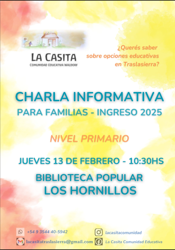 Educación Primaria Waldorf en La Casita