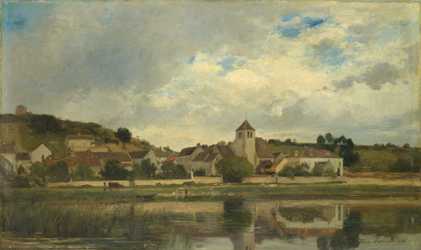 The Village of La Celle sous Moret
