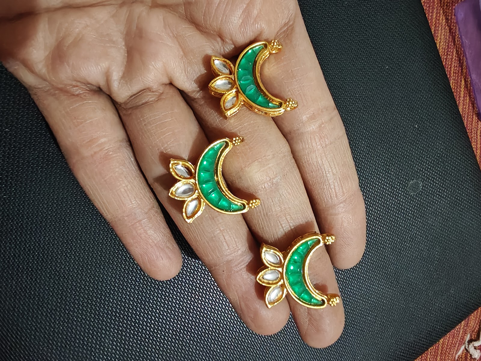 C228 Chandra Green pack of 3