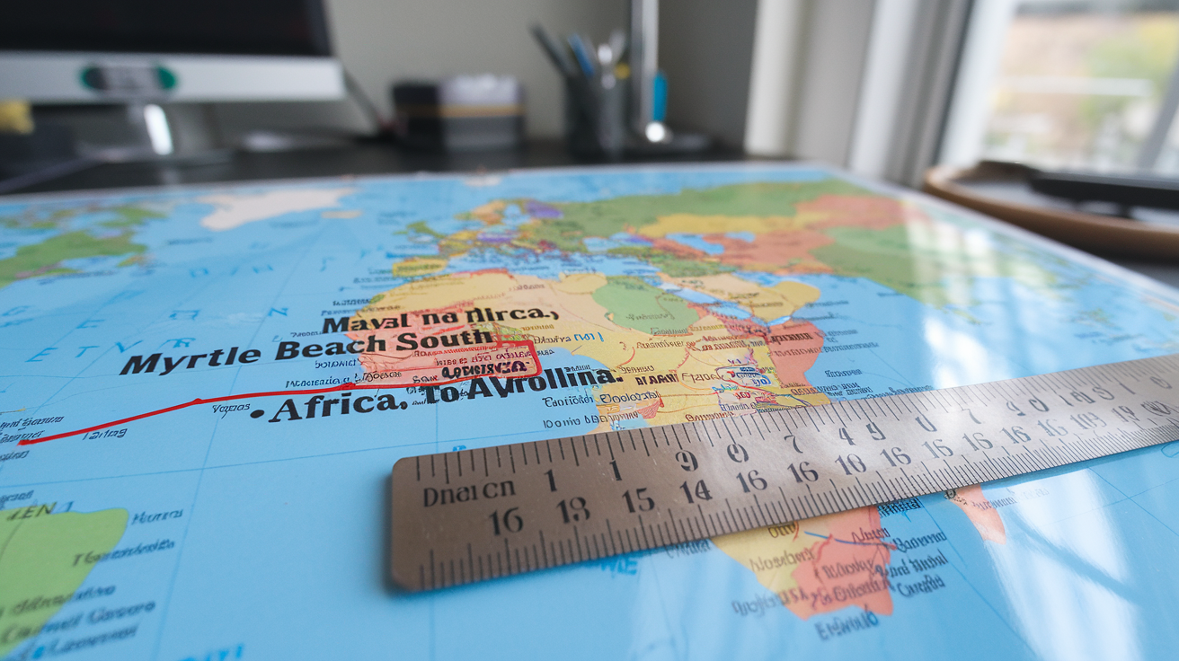 Distance from Myrtle Beach to Africa: Miles and Travel Tips