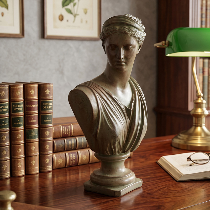 Resin Bust, Decorative Figure