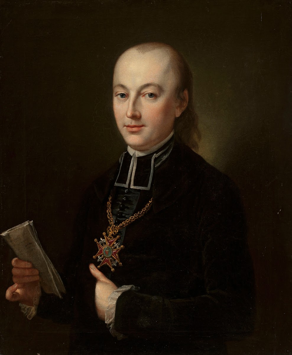 Portrait of Antoni Kruszewski prelate 1850