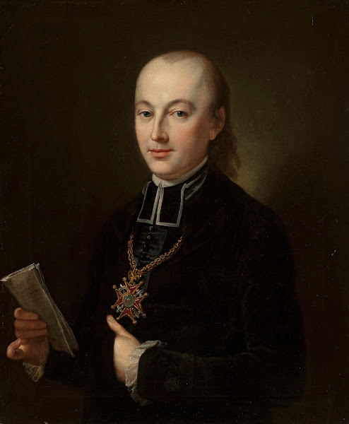 Portrait of Antoni Kruszewski prelate 1850