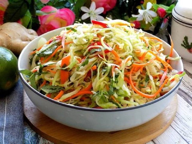 Bắp Cải Muối Xổi Giòn Ngon