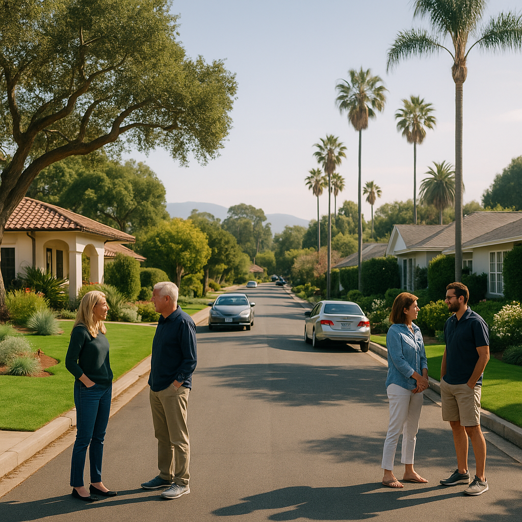 El impacto del cambio de residentes célebres en la gestión comunitaria de Montecito, California