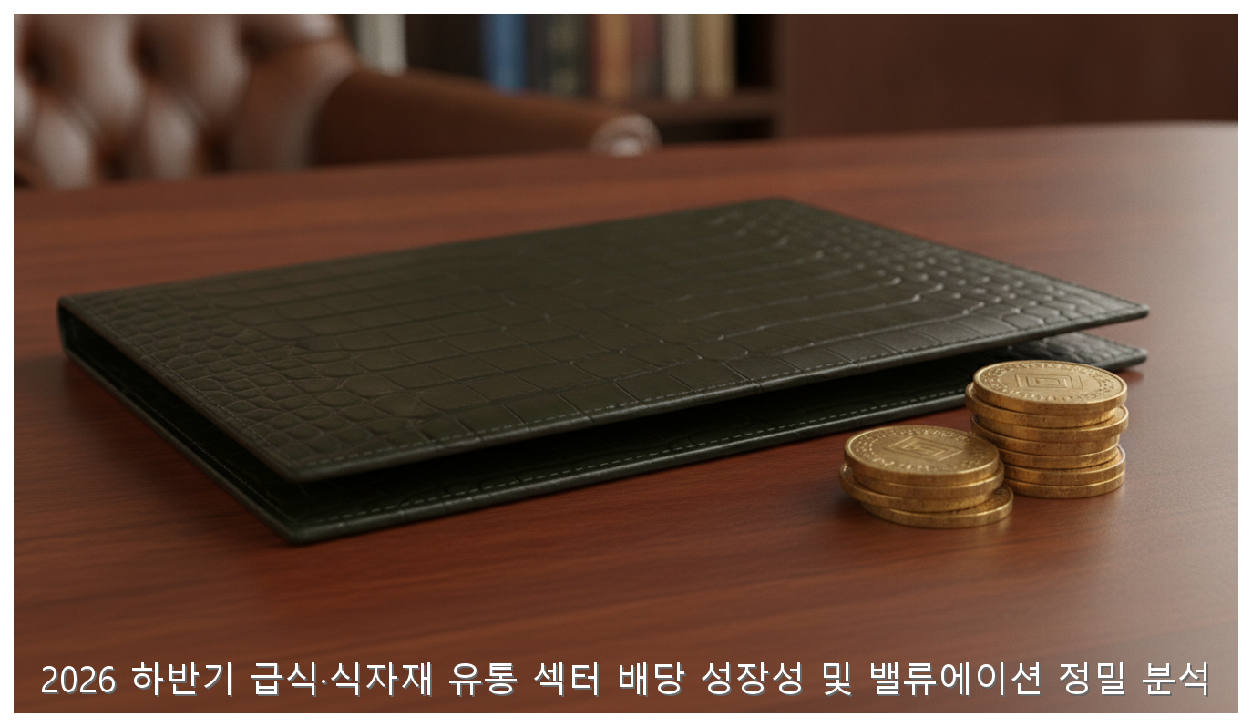 2026 하반기 급식·식자재 유통 섹터 배당 성장성 및 밸류에이션 정밀 분석 핵심 안내 및 분석 인포그래픽 (3)