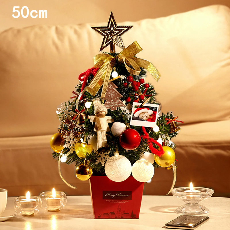 Mini Christmas Tree for the Table, 50 cm, including Lighting