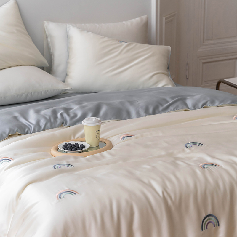 Bedding set, 4 pieces, Lyocell, animal motif