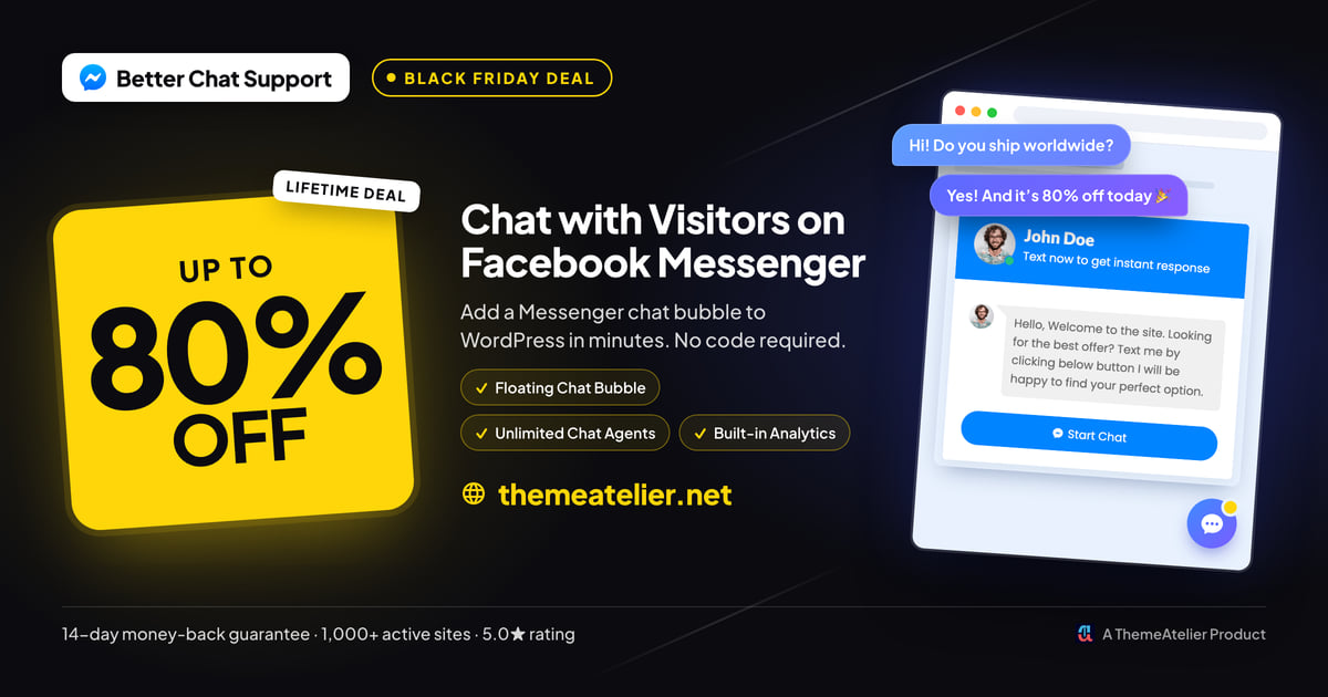 Better Chat Support deal