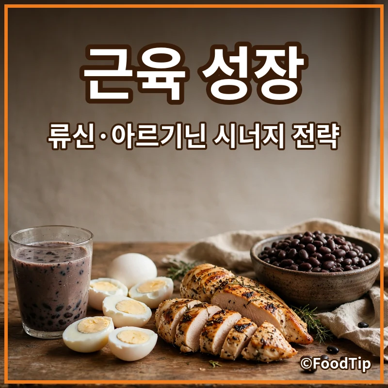 근육 성장 가속화 비밀: 류신, 아르기닌과 단백질의 시너지 효과 3단계 전략