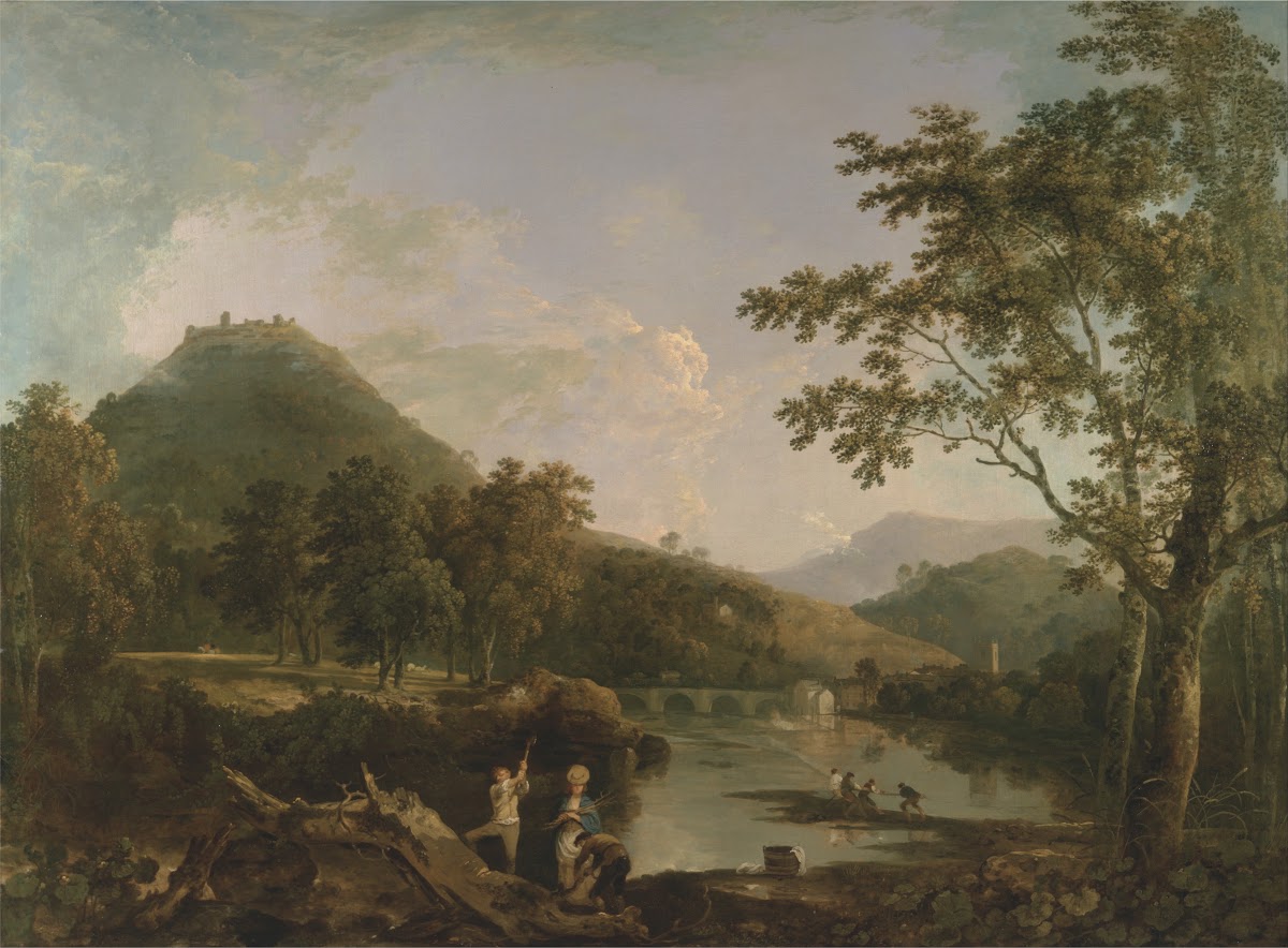 Dinas Bran from Llangollen 1770   1771