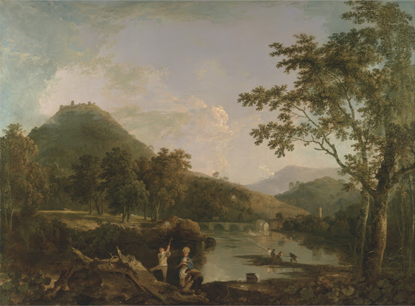 Dinas Bran from Llangollen 1770   1771
