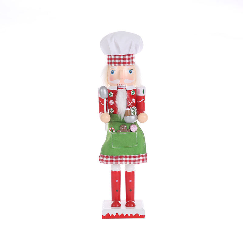 Wooden Nutcracker Set, 38 cm, 2-piece