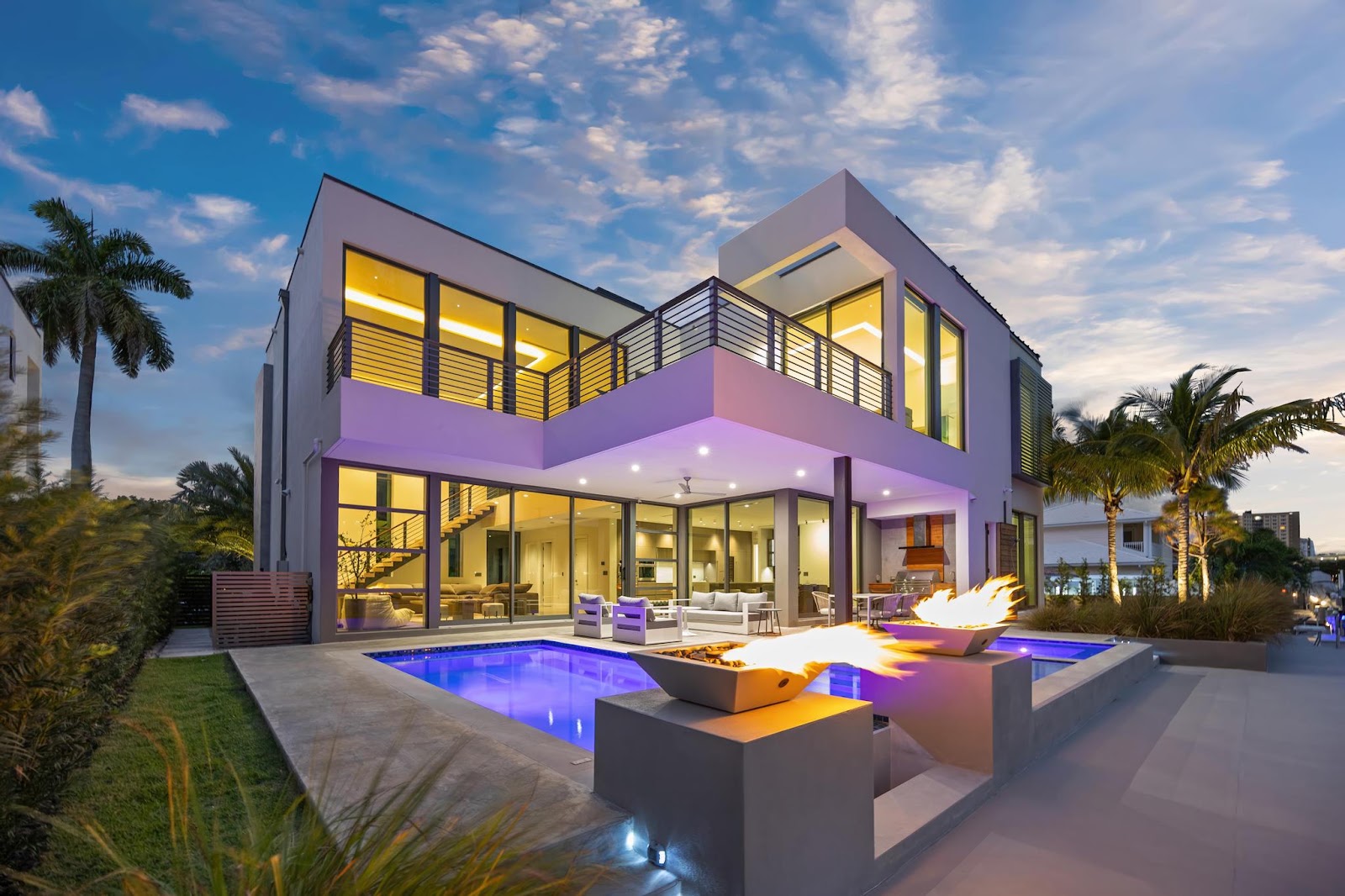 Luxury coastal home exterior at 1650 E Terra Mar Dr